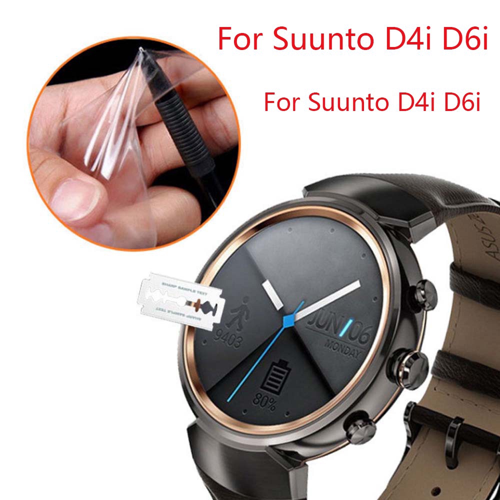 ฟิล์มยามสําหรับ Suunto D4i D6i Anti-shock 9H Nano ป้องกันการระเบิดป้องกันหน้าจอความละเอียดสูงฟิล์มนุ