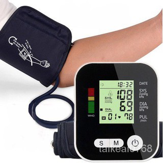 แขนวัดความดันโลหิตเสียง sphygmomanometer เครื่องมือวัดที่แม่นยำวัดปริมาณยาที่บ้านตรวจสอบความดันโลหิตสูง