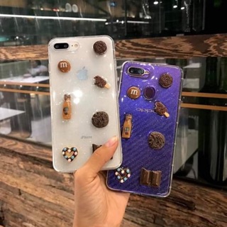 เคสกลิตเตอร์ สีใสขอบนิ่ม แต่งลายนูน 150฿ 📌SS: A10, J2prime-Grandprime, J7(2015)-J7core, J7prime