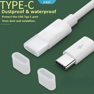 1 ชิ้น USB Type-c ปลั๊กฝุ่น / ปลั๊กซิลิโคน ป้องกัน [ZK]