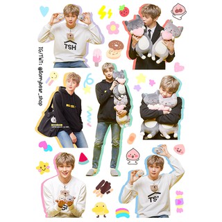 Kang Daniel Sticker non Die-Cut  สติ๊กเกอร์ คังแดเนียล ไม่ไดคัท กันน้ำ/เรซิ่น