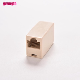 (gavth) สายเคเบิลเครือข่าย LAN RJ45 CAT5 Coupler 1 ชิ้น