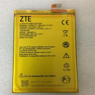 แบตเตอรี่ 466380PLV สำหรับ ZTE ใบมีด A610 A610C A610T BA610C BA610T 100% Original 3.8V 4000mAh