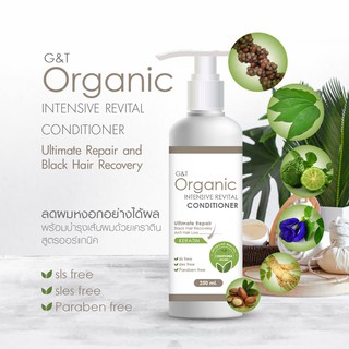 G&amp;T Organic Intensive Revital Conditioner + Keratin