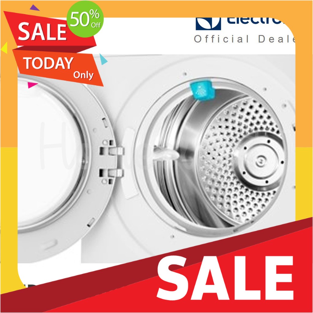 ELECTROLUX เครื่องอบผ้า ความจุ 8.0 กก. รุ่น EDS805JQWA / 8.5 กก. รุ่น EDS854J3WB Siamshop01