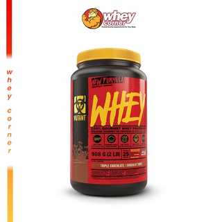 Mutant Whey 908 g./ 2 lb New Formula!! เวย์โปรตีน เวย์โปรตีนเพิ่มกล้ามเนื้อ