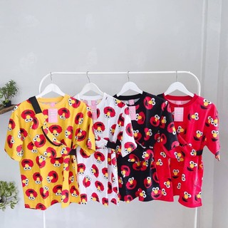 เสื้อยืดลายการ์ตูน+กระเป๋าคาดอก คุ้มสุดๆ