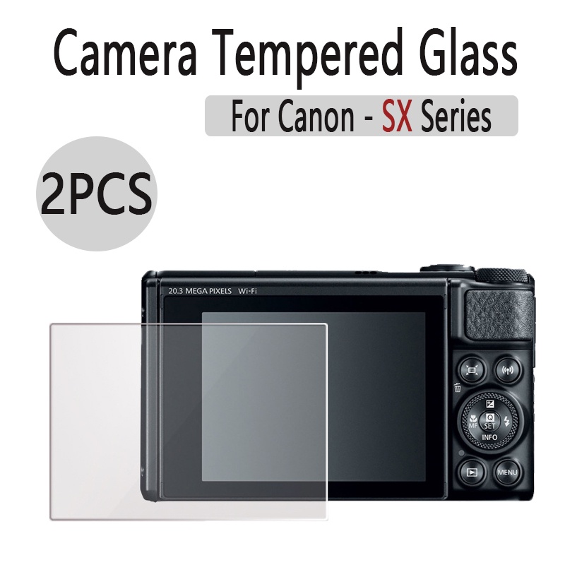 2PCS กล้องป้องกันฟิล์มสําหรับ Canon SX740 SX730 SX720 SX710 SX70HS SX620 SX610 G12 G11 G15 G16 SX540
