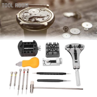 Watch Repair Tool Case Opener Strap Remover Pin Punch Tweezers Set Kit for Maintenance