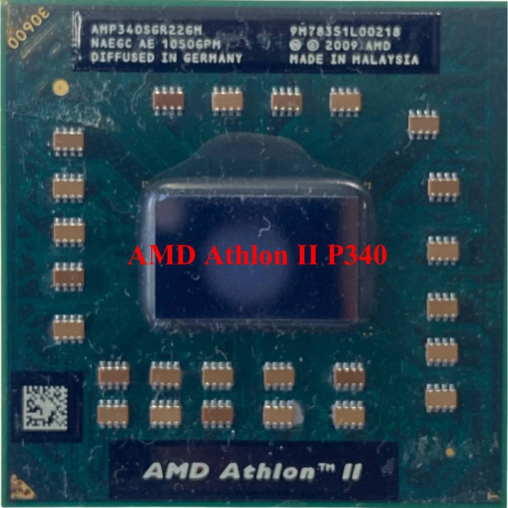 AMD Athlon P340 Laptop CPU Processor ซีพียูโน๊ตบุ๊ค มือสอง สินค้าพร้อมส่งในไทย