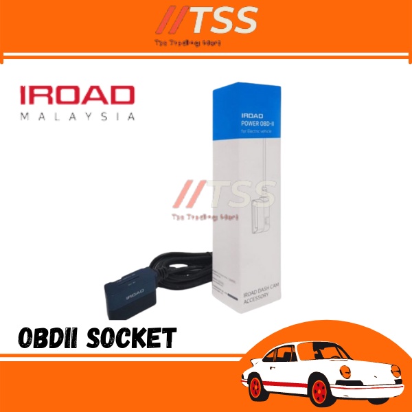IROAD OBD-II สายไฟสําหรับรถยนต์ไฟฟ้า/ไฮบริด