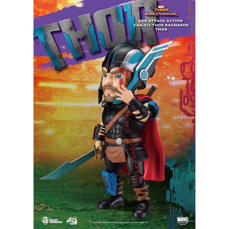 Egg attack Thor ragnarok EAA053 Beast Kingdom แกะเช็ค action figure Marvel avengers