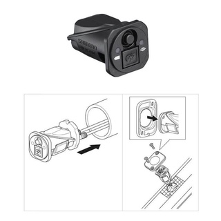 Junction A สำหรับเดินสายไฟภายในเฟรม หรือ แฮนด์ SHIMANO Di2 (2 Port) EW-RS910