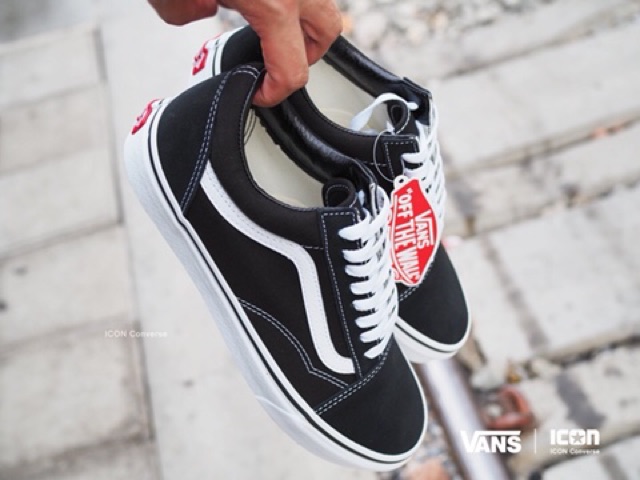 Vans Old Skool - Black White | ลิขสิทธิ์แท้ Authorized Dealer ✔️l พร้อมถุง Shop