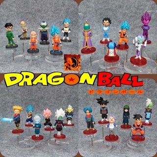 โมเดล ดราก้อนบอล Dragon ball WFC พร้อมกล่อง ชุด  6 ตัว มีหลายชุด งาน Anniversary  (China Version ) งานดี พร้อมส่ง