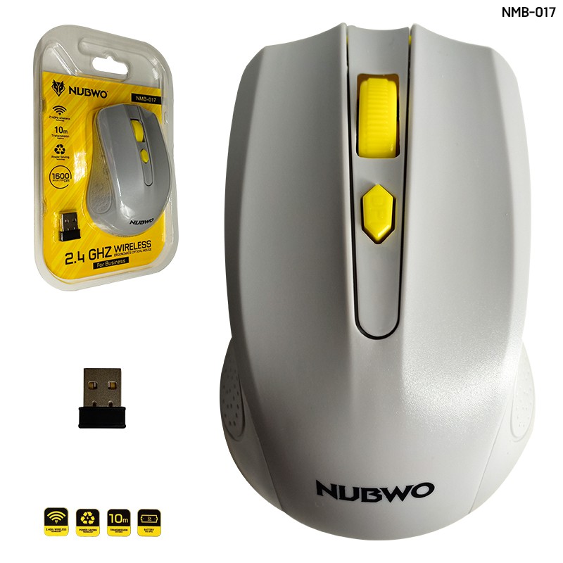 NUBWO เม้าส์ Mouse Wireless รุ่น NMB-017