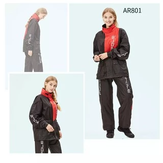 [ส่งด่วน]เสื้อกันฝน ชุดกันฝน Rain Pole บิ๊กไบค์ สำหรับขับขี่มอเตอร์ไซค์ AR801 ชุดกันฝนขี่มอเตอร์ไซค์