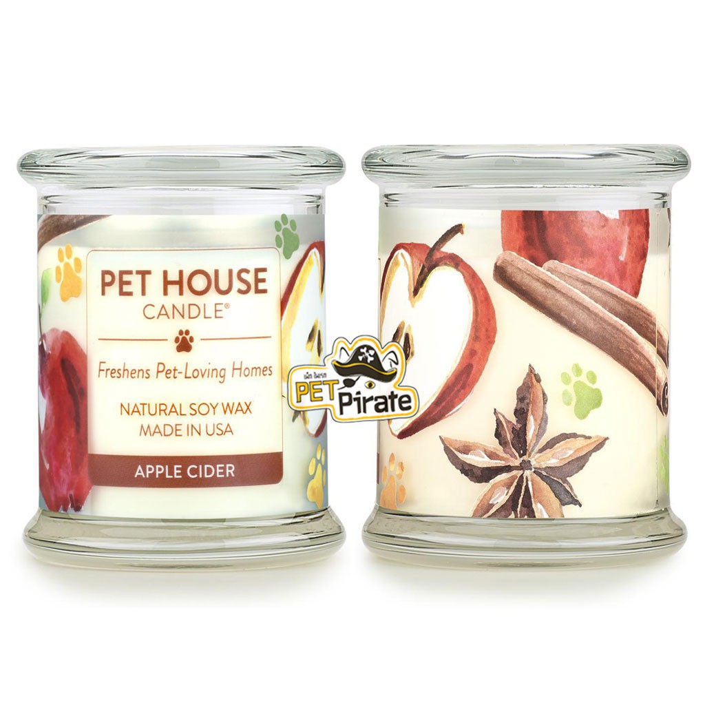 Pet House Candle เทียนหอม หอมละมุน ปลอดภัย ไร้สารพิษ ดับกลิ่นเหม็น แม้จุดในบ้านที่มีเด็ก หรือ สัตว์เลี้ยง