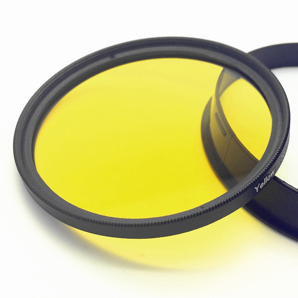 Full Yellow Color Lens Filter Lens Protector