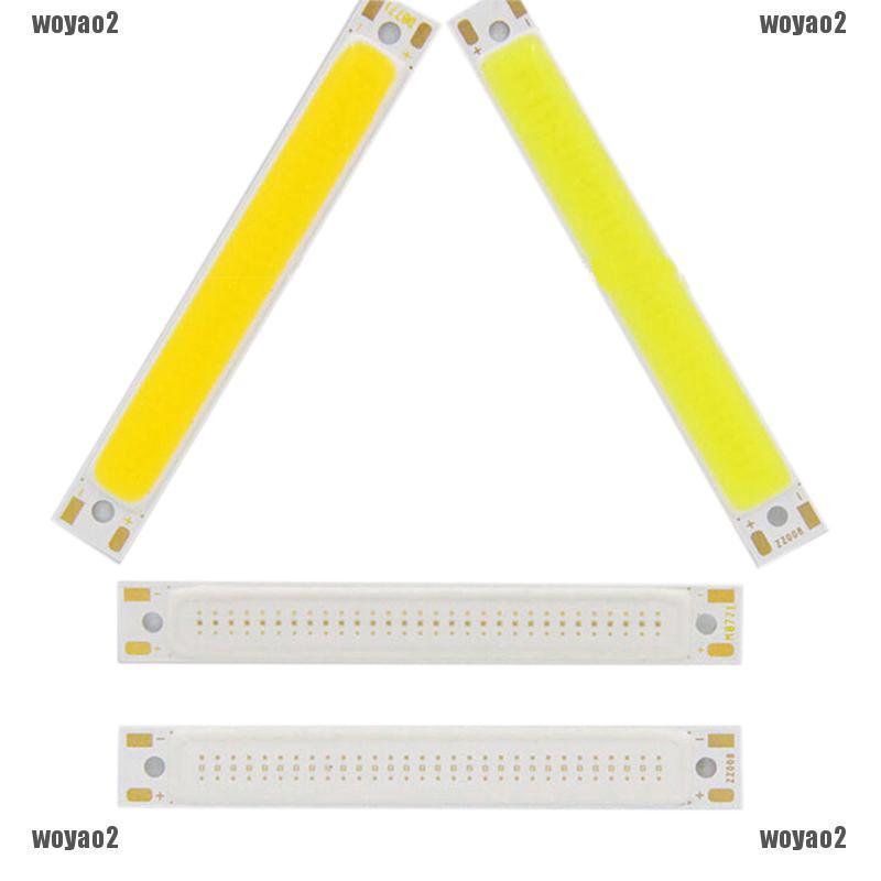 (Woyao แผงไฟ Led COB Dc 3v สีแดง สีฟ้า 1/3w