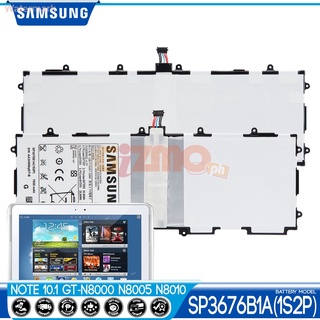 Samsung Galaxy Note 10.1 N8000 แบตเตอรี่รุ่น SP3676B1A(1S2P)