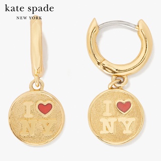 KATE SPADE NEW YORK I HEART NY HUGGIES K5349 ต่างหู / ต่างหูห้อย