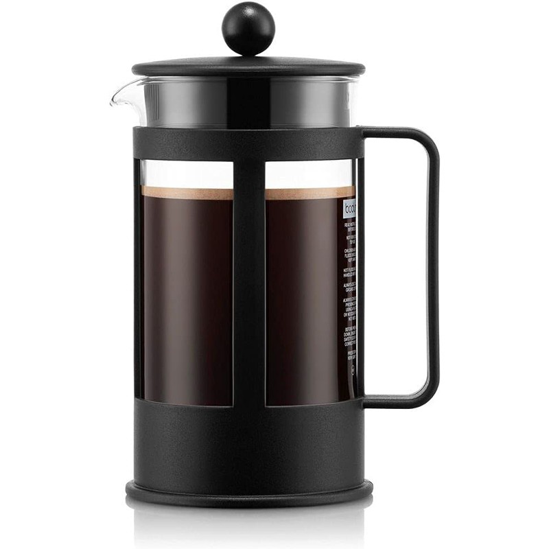 BODUM Kenya 8 Cup เครื่องชงกาแฟ French Press สีดํา 1L