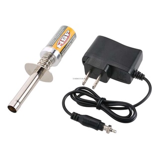 HSP Gas rechargeable RC Nitro Engine glow plug starter 1.2V 1800MA