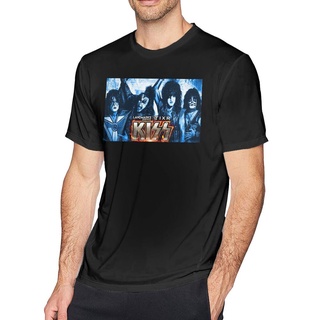 [S-5XL]ขายดี ขายดี เสื้อท็อป ลาย Kiss Band Kiss Goodbye Preshow ขนาดใหญ่ ของขวัญที่ดีที่สุด สําหรับเพื่อน DOifpp29BPjafd