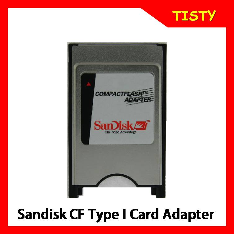 Sandisk CompactFlash Type I CF Card Adapter Converts 50-pin CompactFlash Card to 68-pin PCMCIA