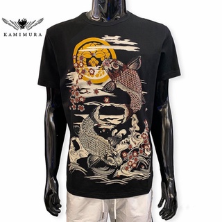 KAMIMURA เสื้อยืด รุ่น TS-2206-OL-6011