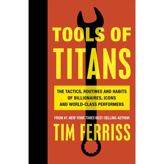 (New) Tools of Titans by Tim Ferriss หนังสือภาษาอังกฤษมือหนึ่ง