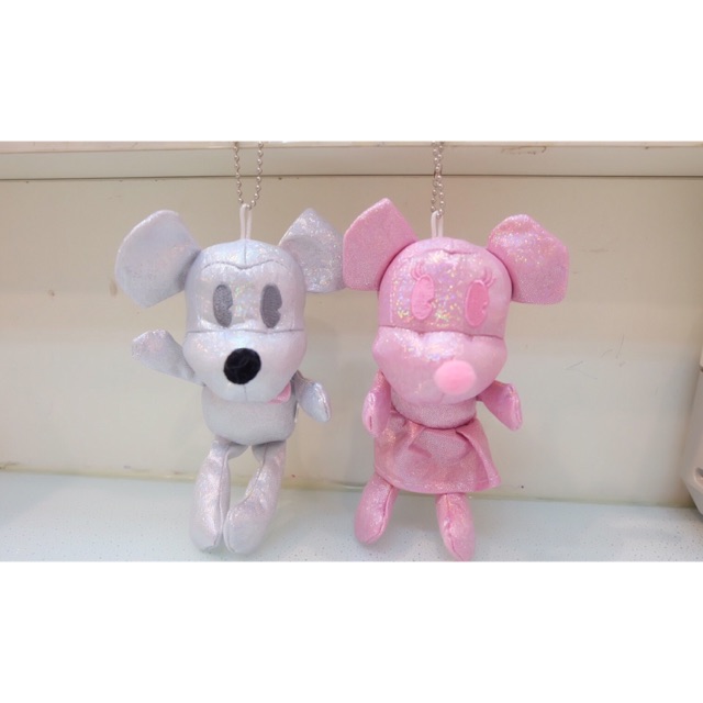 พวงกุญแจตุ๊กตาMickey mouse & Minnie mouse พวงกุญแจมิกกี้เม้าส์ มินนี่เม้าส์
