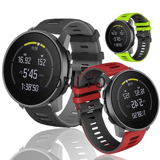 Fit สายนาฬิกาข้อมือ ซิลิโคนนิ่ม แต่งหัวเข็มขัดโลหะ แบบเปลี่ยน สําหรับ Suunto 5 9 PEAK PRO Watch 3