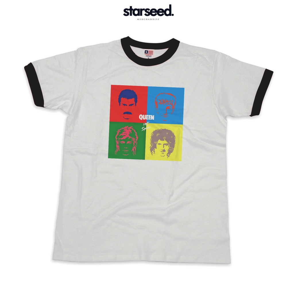 Queen - HOT SPACE / RINGER T-SHIRT