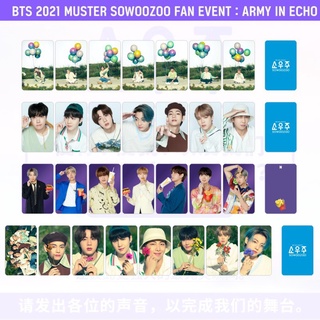 BTS 8th Anniversary Photocard 7ชิ้น/ชุด