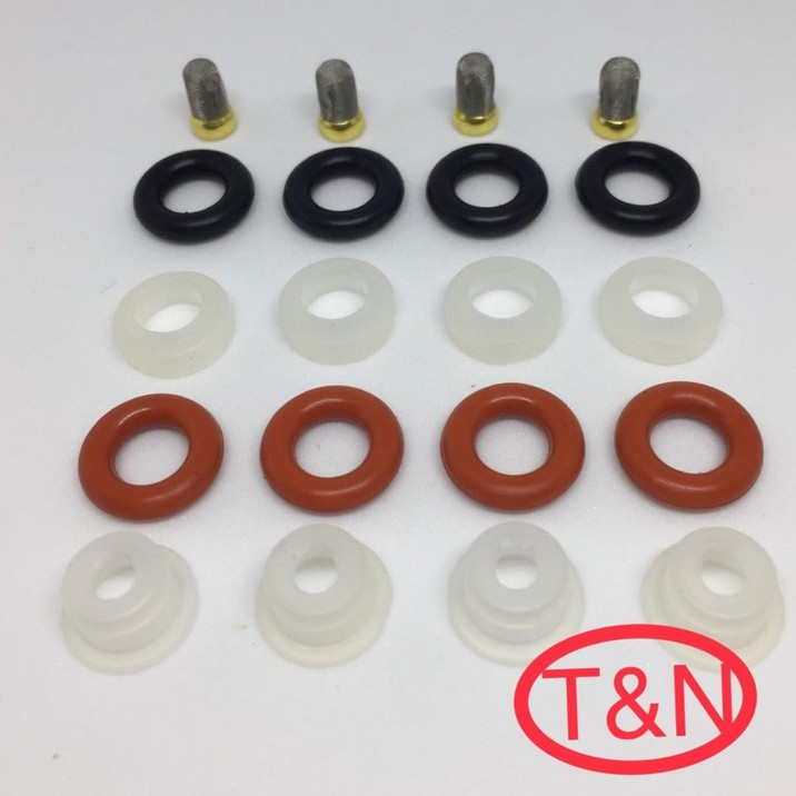 ชุดซ่อมหัวฉีดHondaเกรดFKM & VITON FD FB CRV G3 Jazz GE City รองรับน้ำมันE85