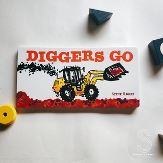 [พร้อมส่ง] Boardbook 1-5 Y Diggers go By Steve Light