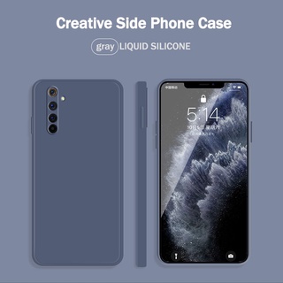 เคสโทรศัพท์ซิลิโคนแบบนิ่มกันกระแทกบางพิเศษสีแคนดี้สําหรับ Realme 7 7 Pro 7i 6 6 Pro