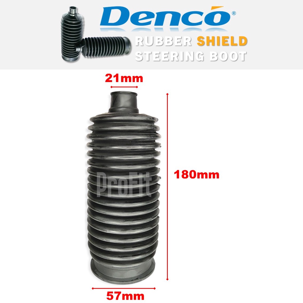 รับประกัน 1M Nissan Caravan E25 Atlas F24 Toyota Dyna LY230 Isuzu NPR72 21-57mm Denco Steering Boot 