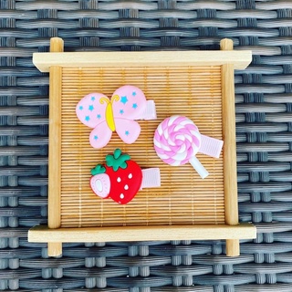 📍พร้อมส่งไว 👧🏻กิ๊บเด็ก แฟชั่นเด็ก กิ๊บการ์ตูน 🍇🍓ผลไม้ เจ้าหญิง