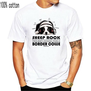 เสื้อยืด พิมพ์ลายการ์ตูน Hunde SHEEP ROCK Border Collie heeler fun by WILSIGNS Siviwonder แฟชั่นสําหรับผู้ชาย และผู้หญิง