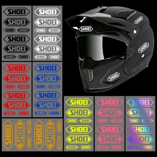 SHOEI หมวกนิรภัย สติ๊กเกอร์ สะท้อนแสง กันน้ำ รูปลอก อุปกรณ์เสริมร จักรยานยนต์ สติ๊กเกอร์