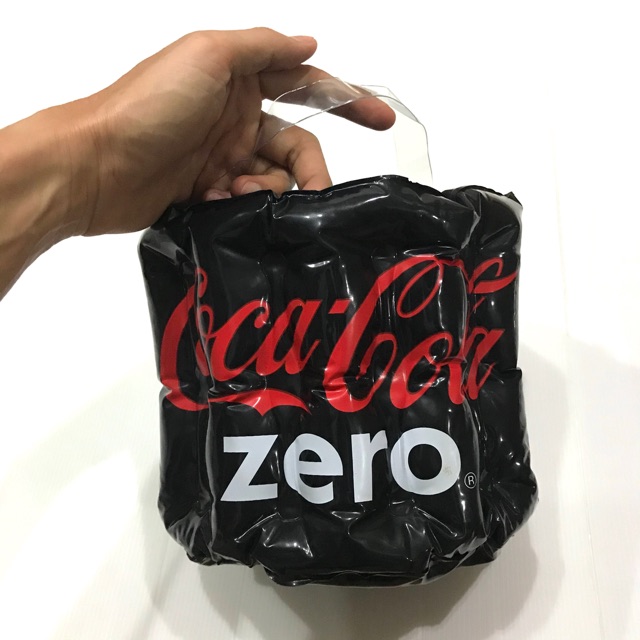 🇯🇵กระเป๋าหิ้ว เป่าลม กันน้ำ Coca-Cola ZERO ของแท้ญี่ปุ่น🇯🇵