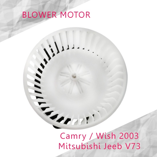 โบลเวอร์ มอเตอร์BLOWER MOTOR TOYOTA CAMRY แคมรี่ ACV30 ปี2002-05 , Wish วิช แ โบลเวอร์ โบลเวอร์แอร์) ส่งจากไทย!!