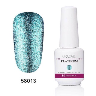 GRAEAR  สีทาเล็บเจล สีแพททินัม Platinum Nail Gel ขนาด 8 ml.