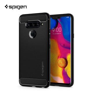 SPIGEN เคส LG V40 ThinQ Rugged Armor : Matte Black