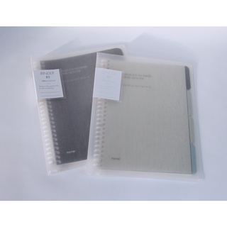 Joytop Loose-Leaf B5 Notebook in Matte Clear Cover