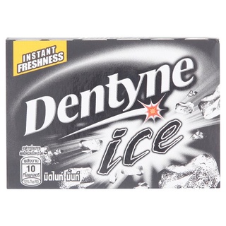 💥โปรสุดพิเศษ!!!💥 เดนทีน ไอซ์ มิดไนท์ มิ้นท์ หมากฝรั่ง 11.2กรัม Dentyne Ice Midnight Mint Chewing Gum 11.2g