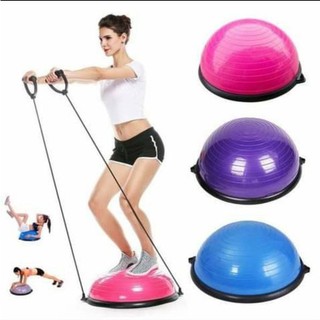 BOSU BALL ลูกบอลครึ่งวงกลมสำหรับออกกำลังกาย โบซู่บอล Bosu Ball, Balance Ball 📌พร้อมส่ง